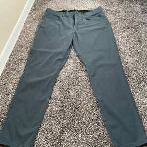 Bonobos Tech 5-Pocket Chino Pant Forest Green 35x32 Athletic